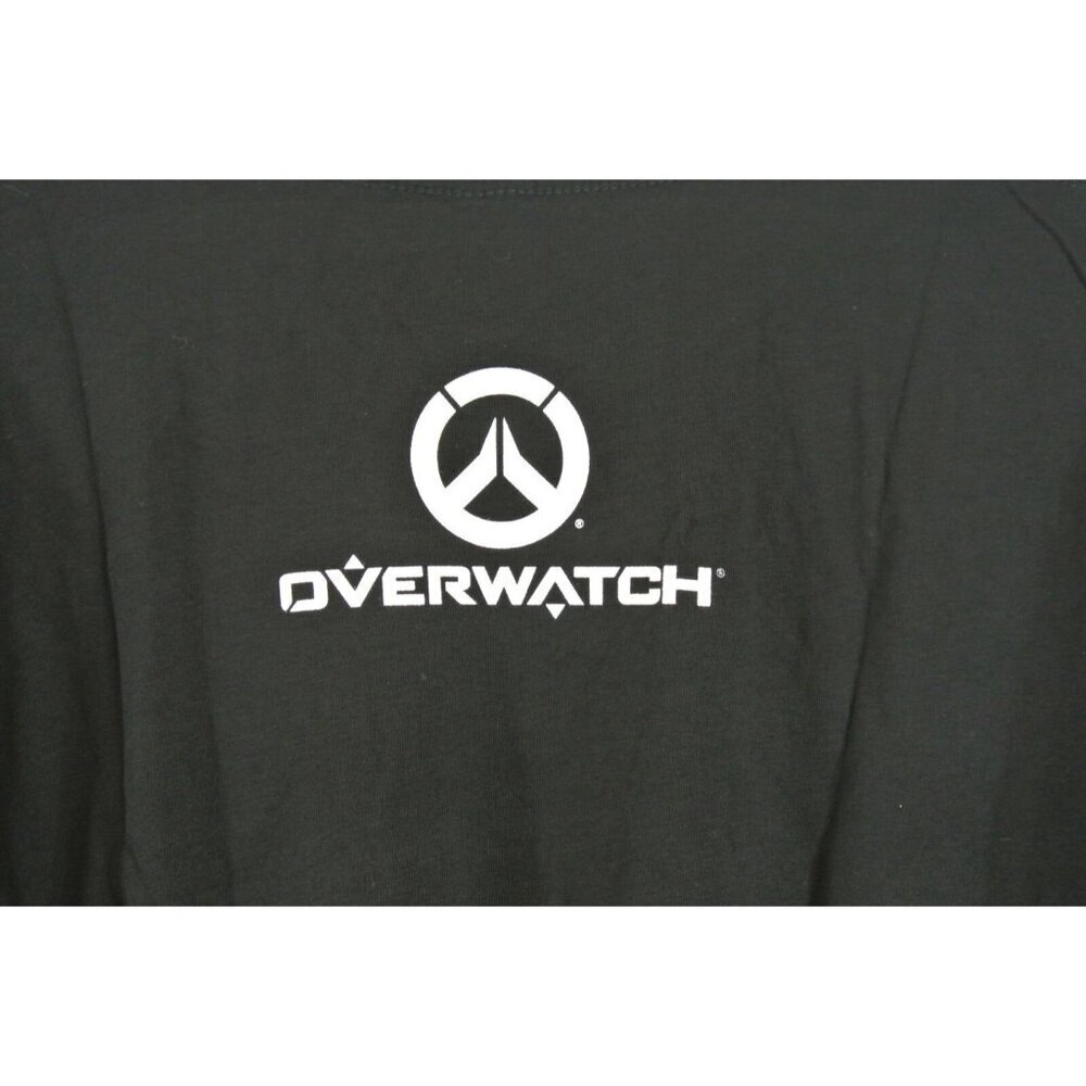 3/$30! Overwatch Versus Spray T-Shirt Blizzard Ent Video Game Jinx Black Mens - Picture 6 of 7